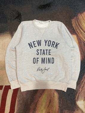 Billy Joel New York State Of Mind Crewneck Sweatshirt